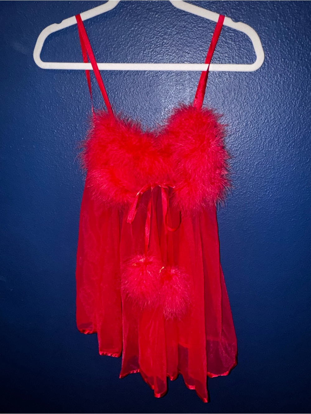 Vintage inner most red lingerie